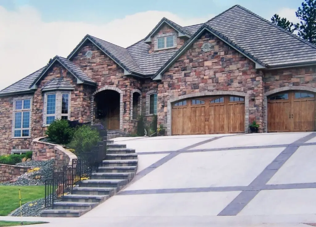 Home with Stone Masonry