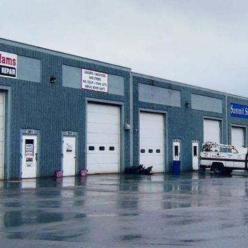 Industrial Building Strip Industrial Building Strip